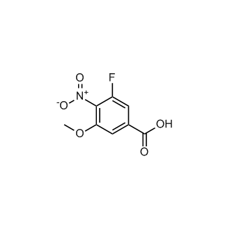 3-Fluoro-5-methoxy-4-nitrobenzoic acid