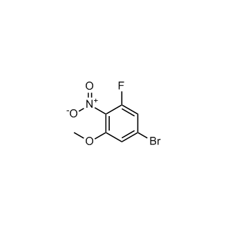 5-Bromo-1-fluoro-3-methoxy-2-nitrobenzene
