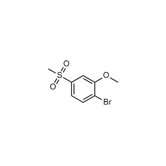 1-Bromo-2-methoxy-4-(methylsulfonyl)benzene