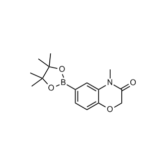 4-Methyl-6-(4,4,5,5-tetramethyl-1,3,2-dioxaborolan-2-yl)-2H-benzo[b][1,4]oxazin-3(4H)-one