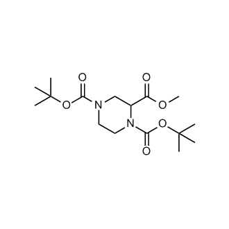 1,4-di-tert-Butyl 2-methyl piperazine-1,2,4-tricarboxylate