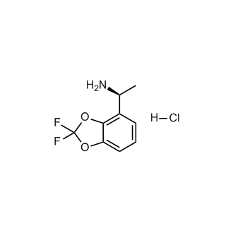 (S)-1-(2,2-Difluorobenzo[d][1,3]dioxol-4-yl)ethan-1-amine hydrochloride