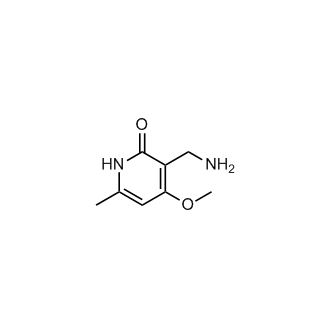 3-(Aminomethyl)-4-methoxy-6-methylpyridin-2(1H)-one