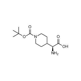 (S)-1-Boc-4-(aminocarboxymethyl)piperidine