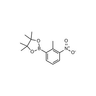 4,4,5,5-Tetramethyl-2-(2-methyl-3-nitrophenyl)-1,3,2-dioxaborolane