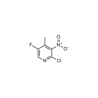 2-Chloro-5-fluoro-4-methyl-3-nitropyridine