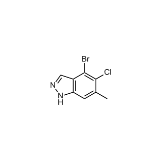 4-Bromo-5-chloro-6-methyl-1H-indazole