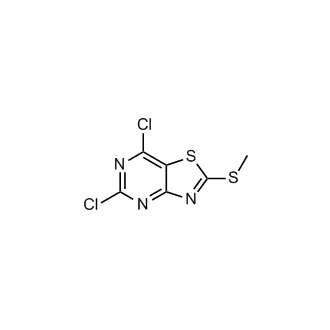 5,7-Dichloro-2-(methylthio)thiazolo[4,5-d]pyrimidine