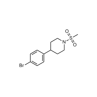 4-(4-Bromophenyl)-1-(methylsulfonyl)piperidine