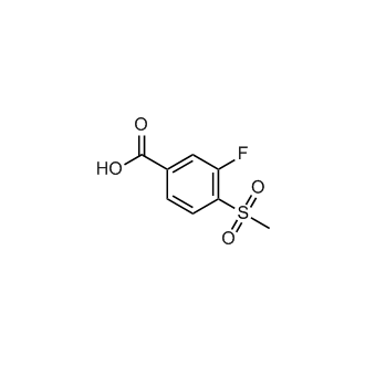 3-Fluoro-4-(methylsulfonyl)benzoic acid