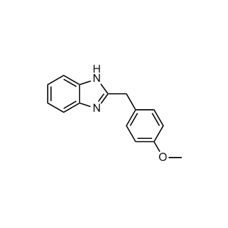 2-[(4-Methoxyphenyl)methyl]-1H-1,3-benzodiazole