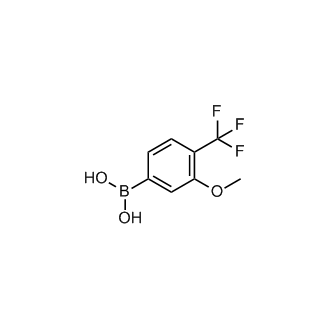 (3-Methoxy-4-(trifluoromethyl)phenyl)boronic acid