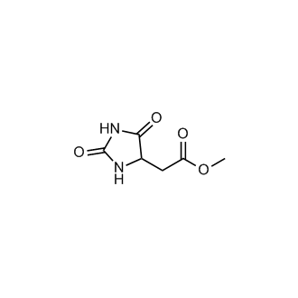 Methyl 2-(2,5-dioxoimidazolidin-4-yl)acetate