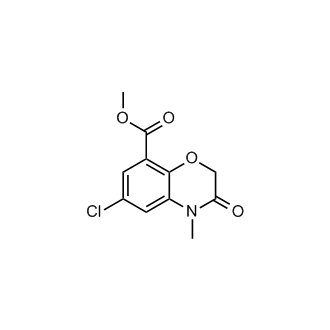 Methyl 6-chloro-4-methyl-3-oxo-3,4-dihydro-2H-benzo[b][1,4]oxazine-8-carboxylate