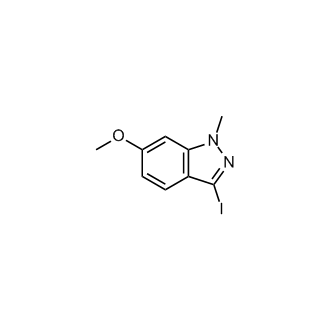 3-Iodo-6-methoxy-1-methyl-1H-indazole