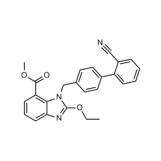 Methyl 1-((2'-cyano-[1,1'-biphenyl]-4-yl)methyl)-2-ethoxy-1H-benzo[d]imidazole-7-carboxylate