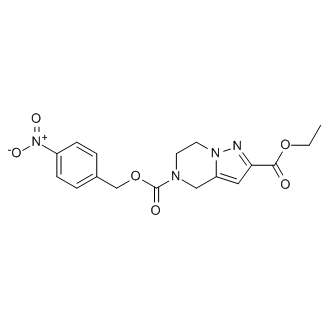 2-Ethyl 5-(4-nitrobenzyl) 6,7-dihydropyrazolo[1,5-a]pyrazine-2,5(4H)-dicarboxylate