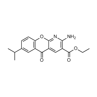 Ethyl 2-amino-7-isopropyl-5-oxo-5H-chromeno[2,3-b]pyridine-3-carboxylate