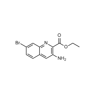 Ethyl 3-amino-7-bromoquinoline-2-carboxylate
