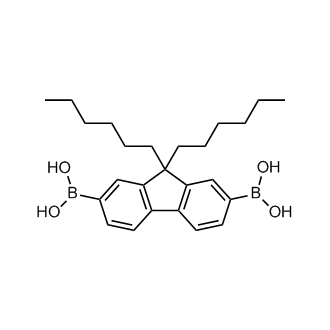 (9,9-Dihexyl-9H-fluorene-2,7-diyl)diboronic acid