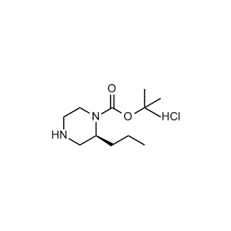 (S)-tert-Butyl 2-propylpiperazine-1-carboxylate hydrochloride