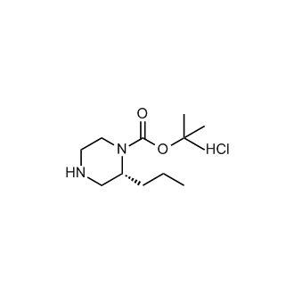 (R)-tert-Butyl 2-propylpiperazine-1-carboxylate hydrochloride