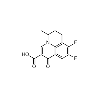 8,9-Difluoro-5-methyl-1-oxo-1,5,6,7-tetrahydropyrido[3,2,1-ij]quinoline-2-carboxylic acid