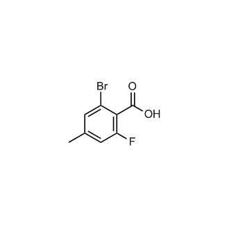2-Bromo-6-fluoro-4-methylbenzoic acid