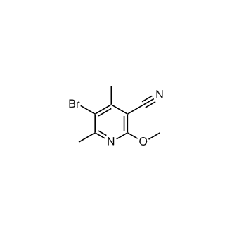 5-Bromo-2-methoxy-4,6-dimethylnicotinonitrile