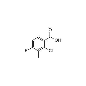 2-Chloro-4-fluoro-3-methylbenzoic acid