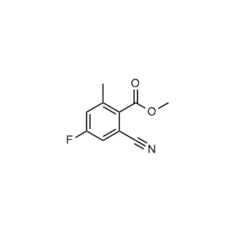 Methyl 2-cyano-4-fluoro-6-methylbenzoate