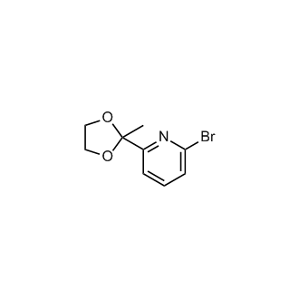 2-Bromo-6-(2-methyl-1,3-dioxolan-2-yl)pyridine