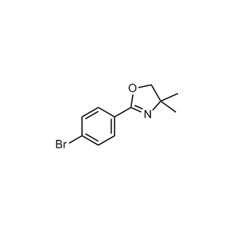 2-(4-Bromophenyl)-4,4-dimethyl-4,5-dihydrooxazole