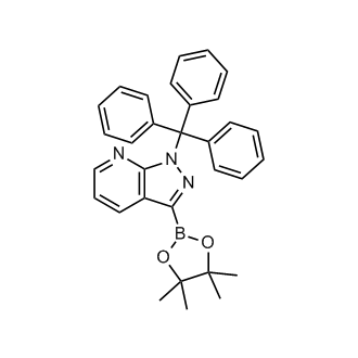 3-(4,4,5,5-Tetramethyl-1,3,2-dioxaborolan-2-yl)-1-trityl-1H-pyrazolo[3,4-b]pyridine