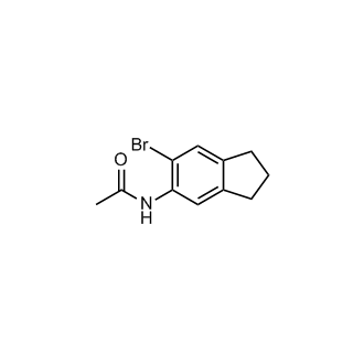 N-(6-Bromo-2,3-dihydro-1H-inden-5-yl)acetamide