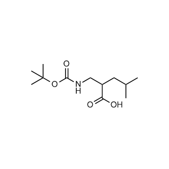 2-[(Boc-amino)methyl]-4-methyl-pentanoic acid