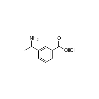 3-(1-Aminoethyl)benzoic acid hydrochloride