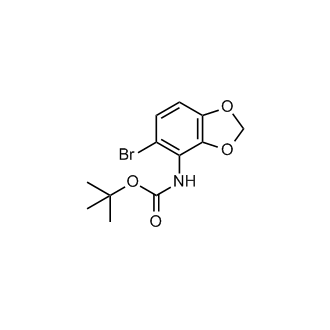 tert-Butyl (5-bromobenzo[d][1,3]dioxol-4-yl)carbamate