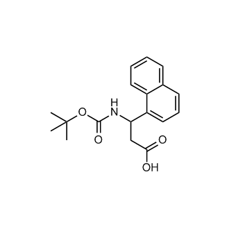 3-((tert-Butoxycarbonyl)amino)-3-(naphthalen-1-yl)propanoic acid