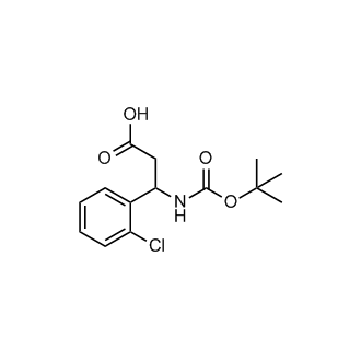 3-((tert-Butoxycarbonyl)amino)-3-(2-chlorophenyl)propanoic acid