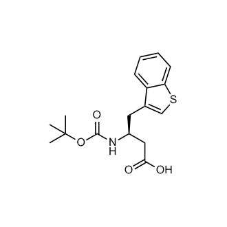 (S)-4-(Benzo[b]thiophen-3-yl)-3-((tert-butoxycarbonyl)amino)butanoic acid
