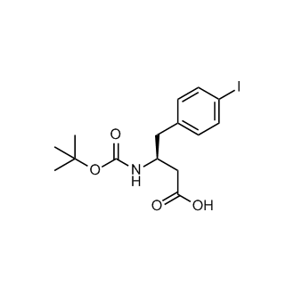 (S)-3-((tert-Butoxycarbonyl)amino)-4-(4-iodophenyl)butanoic acid
