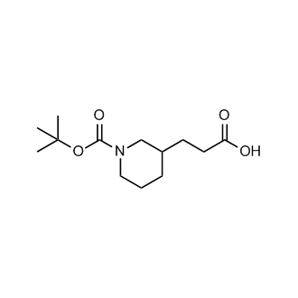 3-(1-(tert-Butoxycarbonyl)piperidin-3-yl)propanoic acid