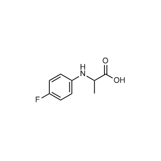 2-((4-Fluorophenyl)amino)propanoic acid