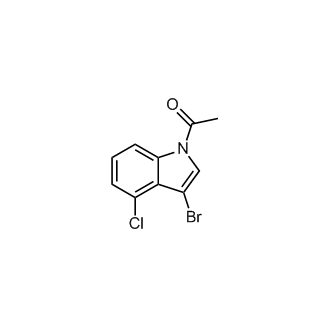 1-Acetyl-3-bromo-4-chloroindole