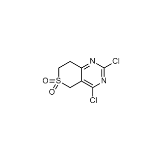 2,4-Dichloro-7,8-dihydro-5H-thiopyrano[4,3-d]pyrimidine 6,6-dioxide