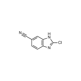 2-Chloro-1H-benzo[d]imidazole-5-carbonitrile