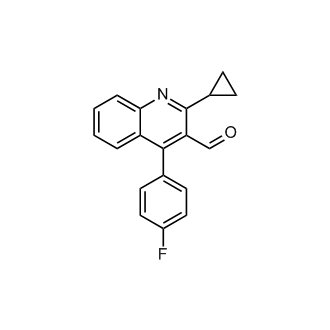 2-Cyclopropyl-4-(4-fluorophenyl)quinoline-3-carbaldehyde