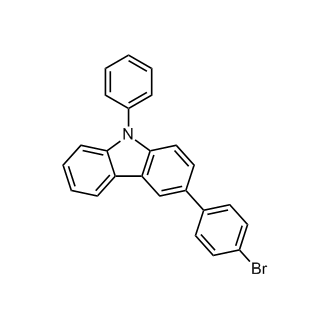 3-(4-Bromophenyl)-9-phenyl-9H-carbazole