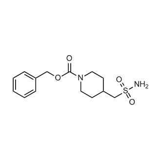 Benzyl 4-(sulfamoylmethyl)piperidine-1-carboxylate